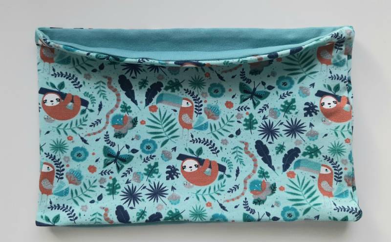 Loop Schlupfschal Halssocke Faultier von QuatschundQuassel