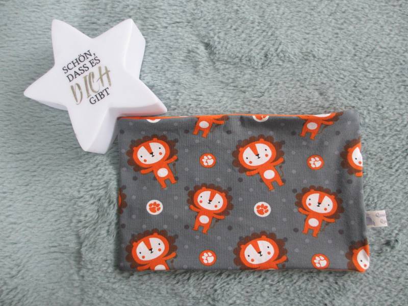 Loop Schlupfschal Halssocke Löwen von QuatschundQuassel