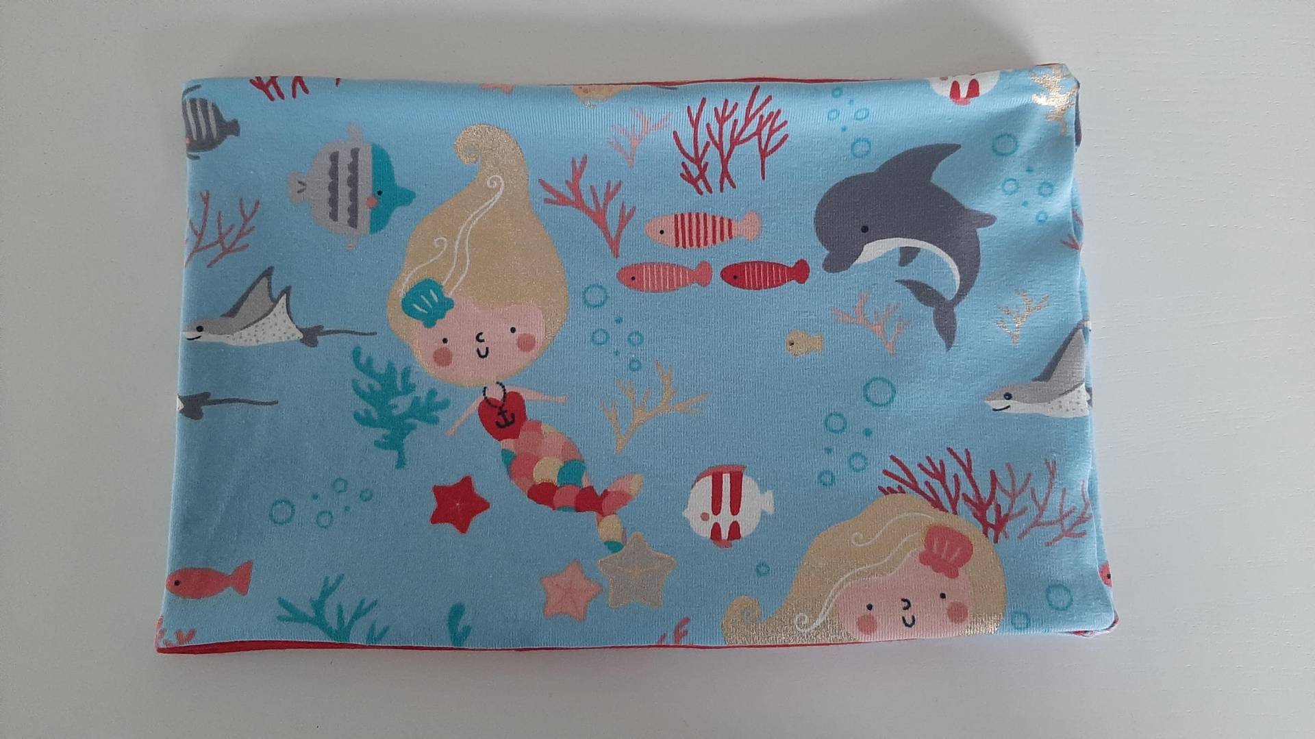 Loop Schlupfschal Halssocke Meerjungfrau von QuatschundQuassel