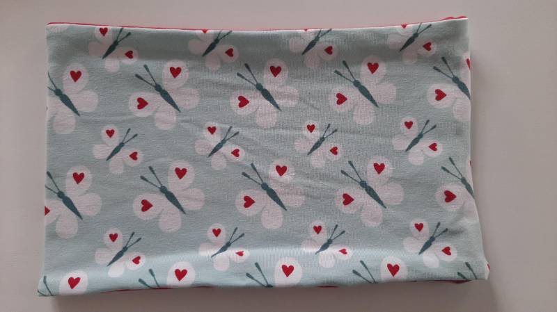 Loop Schlupfschal Halssocke Schmetterling von QuatschundQuassel