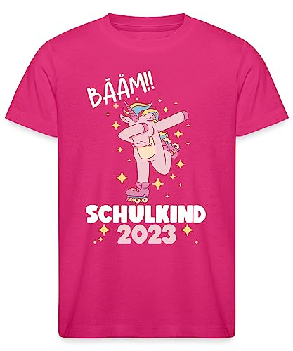 2023 Einschulung Schulanfang Schulstart Grundschule Kindergarten Schultüte Schulkind Kinder T-Shirt von Quattro Formatee