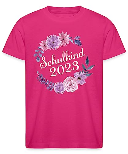 2023 Einschulung Schulanfang Schulstart Grundschule Kindergarten Schultüte Schulkind Kinder T-Shirt von Quattro Formatee