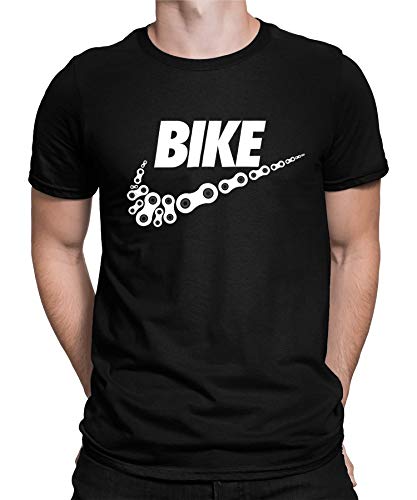 Fahrrad Fahrradfahren Radfahren Mountain-Bike MTB BMX Radeln Bike Radsport Rennrad Herren Männer T-Shirt von Quattro Formatee