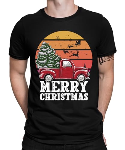 Hallmark Merry Christmas - Weihnachten X-Mas Herren Männer T-Shirt von Quattro Formatee