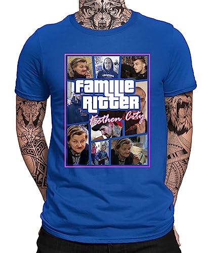 Karin Norman Christopher Andy Koethen City Familie Ritter Herren Männer T-Shirt von Quattro Formatee