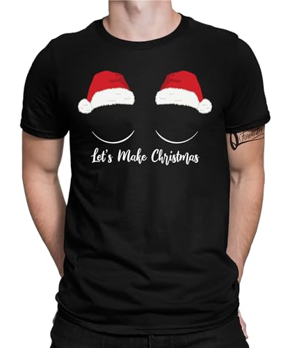 Let´s Make Christmas - Weihnachten Nikolaus Herren Männer T-Shirt von Quattro Formatee