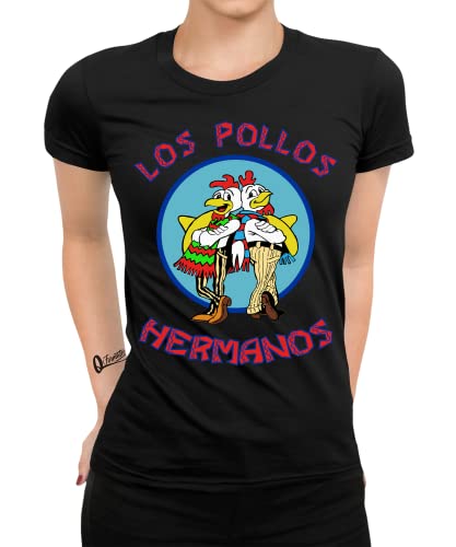 Los Pollos Hermanos Frauen Damen T-Shirt von Quattro Formatee