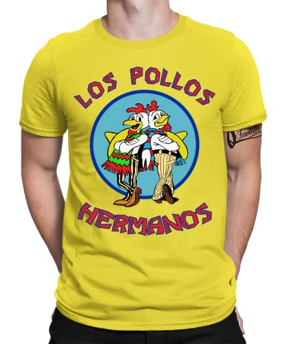 Los Pollos Hermanos Herren Männer T-Shirt von Quattro Formatee