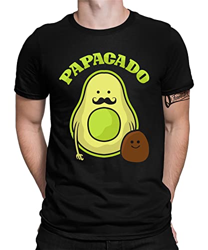 Papacado - Papa Vatertag Vatertagsgeschenk Vater Herren Männer T-Shirt von Quattro Formatee