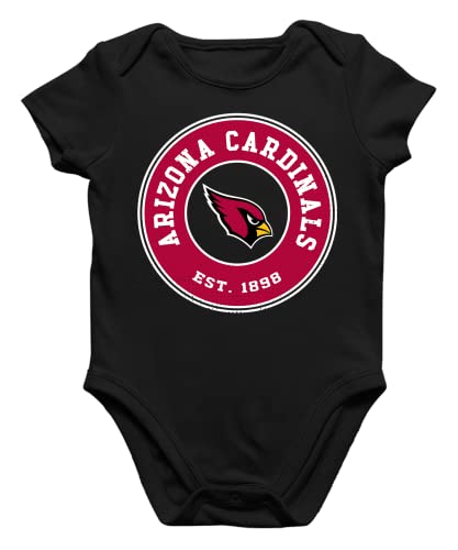 Quattro Formatee Arizona Cardinals - American Football NFL Team Super Bowl Playoffs Kurzarm Baby Body Einzelteiler Strampler von Quattro Formatee