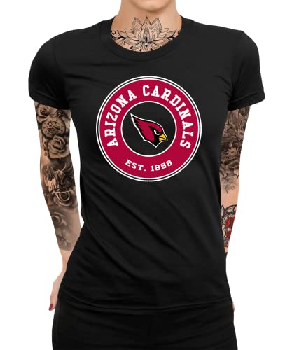 Quattro Formatee Arizona Cardinals - American Football Super Bowl Playoffs NFL Fans Frauen Damen T-Shirt von Quattro Formatee