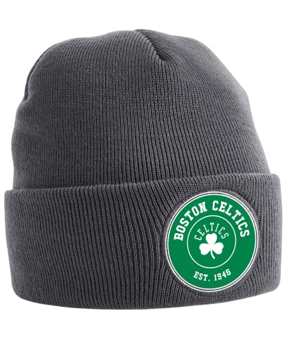 Quattro Formatee Boston Celtics - Basketball Spieler Sport Team NBA Trikot für Fans Mütze Beanie Wintermütze von Quattro Formatee