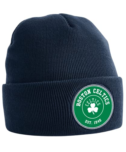 Quattro Formatee Boston Celtics - Basketball Spieler Sport Team NBA Trikot für Fans Mütze Beanie Wintermütze von Quattro Formatee