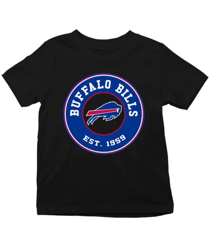 Quattro Formatee Buffalo Bills- American Football Super Bowl Playoffs NFL Fans Kinder T-Shirt von Quattro Formatee