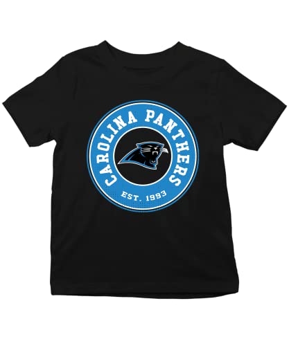 Quattro Formatee Carolina Panthers - American Football Super Bowl Playoffs NFL Fans Kinder T-Shirt von Quattro Formatee