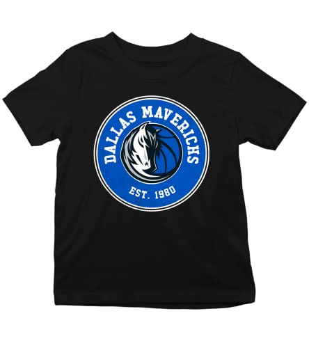 Quattro Formatee Dallas Mavericks - Basketball NBA Team Basketballer Trikot für Fans Kinder T-Shirt von Quattro Formatee