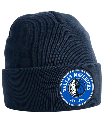 Quattro Formatee Dallas Mavericks - Basketball Spieler Sport Team NBA Trikot für Fans Mütze Beanie Wintermütze von Quattro Formatee