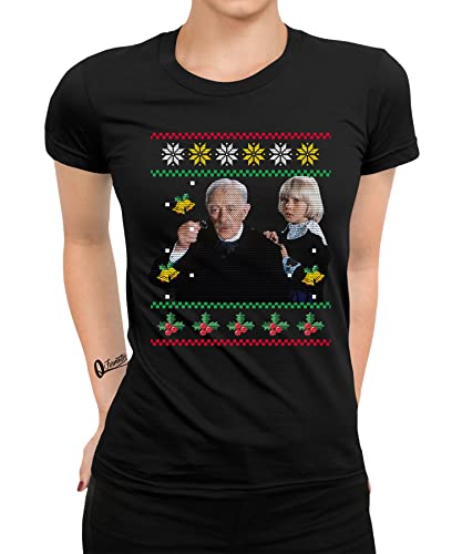 Quattro Formatee Der kleine Lord - Weihnachten Familien Set Weihnachtsshirt Frauen Damen T-Shirt von Quattro Formatee