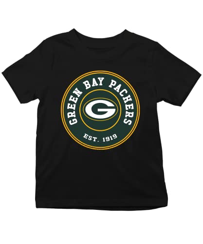 Quattro Formatee Green Bay Packers - American Football Super Bowl Playoffs NFL Fans Kinder T-Shirt von Quattro Formatee