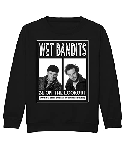 Quattro Formatee Harry & Marv Wet Bandits- Kevin Allein zu Haus Weihnachten Familien Set Weihnachtspullover Kinder Pullover Sweatshirt von Quattro Formatee