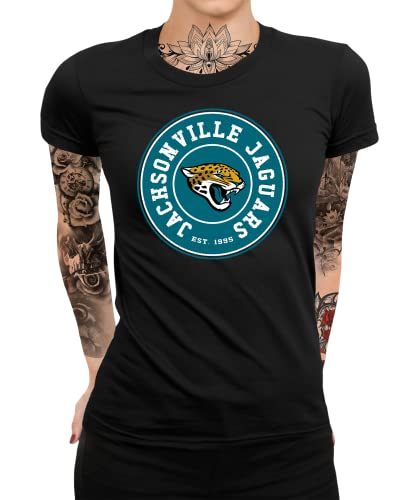 Quattro Formatee Jacksonville Jaguars - American Football Super Bowl Playoffs NFL Fans Frauen Damen T-Shirt von Quattro Formatee