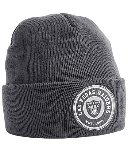 Quattro Formatee Las Vegas Raiders - Bedruckte Mütze Beanie von Quattro Formatee