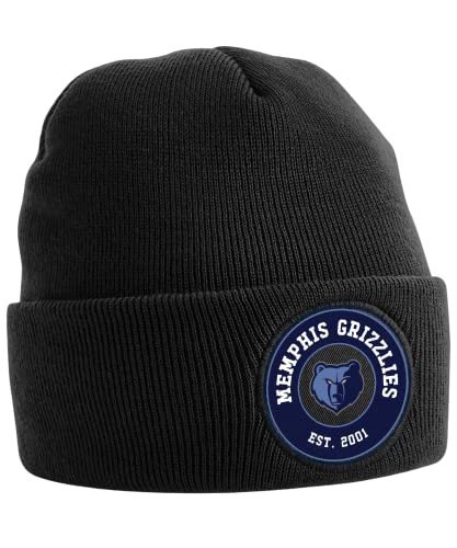 Quattro Formatee Memphis Grizzlies - Basketball Spieler Sport Team NBA Trikot für Fans Mütze Beanie Wintermütze von Quattro Formatee