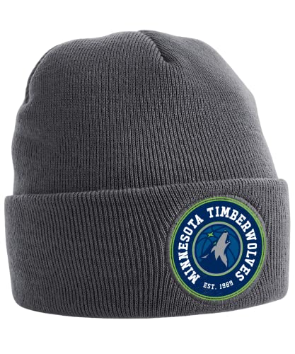 Quattro Formatee Minnesota Timberwolves - Basketball Spieler Sport Team NBA Trikot für Fans Mütze Beanie Wintermütze von Quattro Formatee