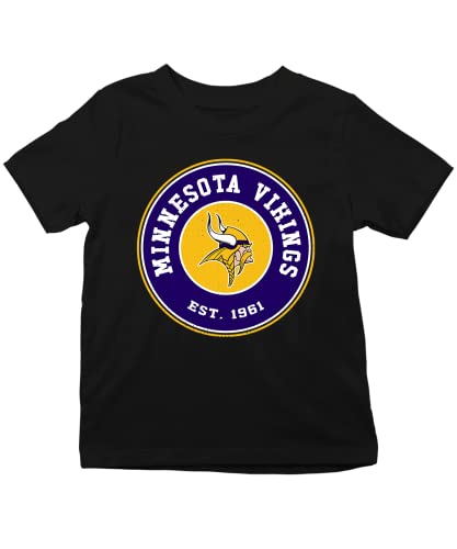 Quattro Formatee Minnesota Vikings - American Football Super Bowl Playoffs NFL Fans Kinder T-Shirt von Quattro Formatee