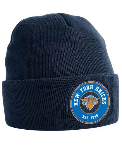 Quattro Formatee New York Knicks - Basketball Spieler Sport Team NBA Trikot für Fans Mütze Beanie Wintermütze von Quattro Formatee