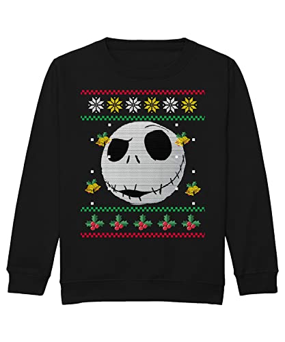 Quattro Formatee Nightmare Before Christmas - Weihnachten Familien Set Weihnachtspullover Kinder Pullover Sweatshirt von Quattro Formatee