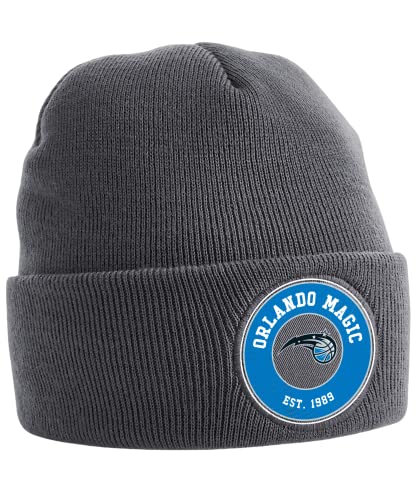 Quattro Formatee Orlando Magic - Basketball Spieler Sport Team NBA Trikot für Fans Mütze Beanie Wintermütze von Quattro Formatee