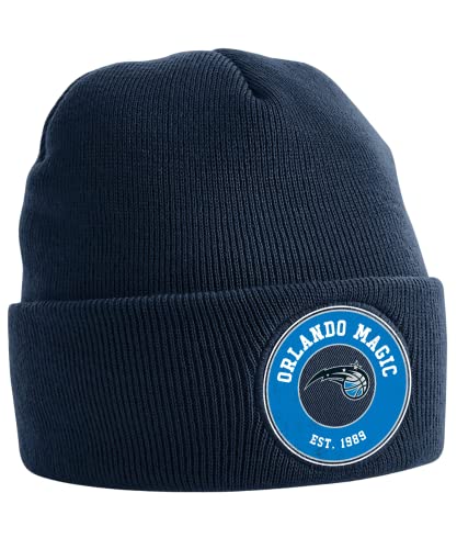 Quattro Formatee Orlando Magic - Basketball Spieler Sport Team NBA Trikot für Fans Mütze Beanie Wintermütze von Quattro Formatee