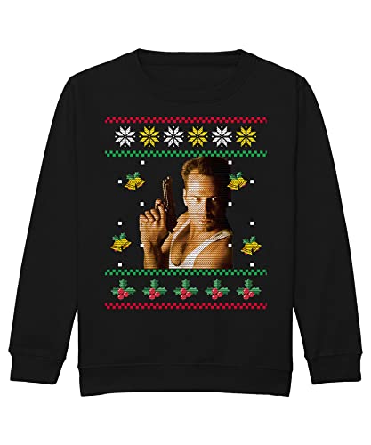 Quattro Formatee Stirb Langsam - Weihnachten Familien Set Weihnachtspullover Kinder Pullover Sweatshirt von Quattro Formatee