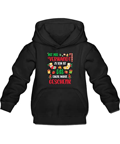 Quattro Formatee Verwandt Geschenk - Weihnachten X-Mas Weihnachtsoutfit Familien Set Weihnachtspullover Kinder Pullover Sweatshirt von Quattro Formatee