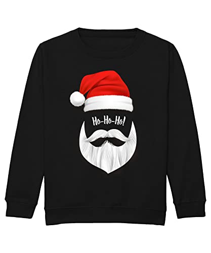 Quattro Formatee Weihnachtsmann Ho-Ho-Ho - Weihnachten X-Mas Weihnachtsoutfit Familien Set Weihnachtspullover Kinder Pullover Sweatshirt von Quattro Formatee