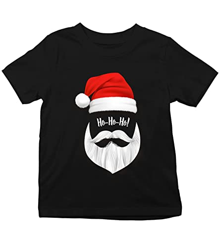 Quattro Formatee Weihnachtsmann Ho-Ho-Ho - Weihnachten X-Mas Weihnachtsoutfit Familien Set Weihnachtsshirt Kinder T-Shirt von Quattro Formatee