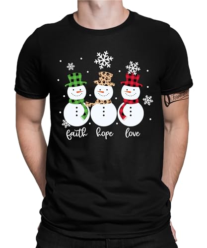 Schneemann - Weihnachten X-Mas Herren Männer T-Shirt von Quattro Formatee