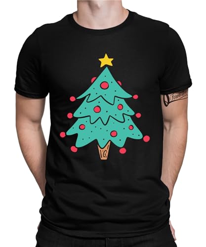 Weihnachtsbaum - Weihnachten Nikolaus Herren Männer T-Shirt von Quattro Formatee
