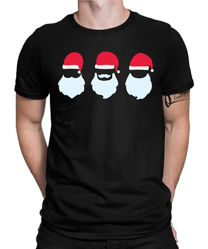Weihnachtsmann Xmas - Weihnachten Nikolaus Herren Männer T-Shirt von Quattro Formatee