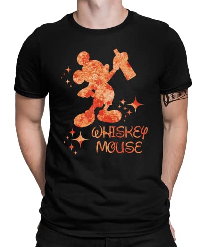 Whiskey Mouse - Karneval Fasching Alkohol Lustiges Märchen Kostüm Herren Männer T-Shirt von Quattro Formatee