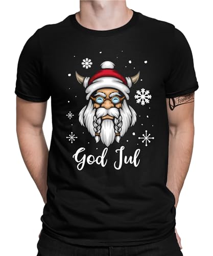 Wikinger Viking Valhalla - Weihnachten X-Mas Herren Männer T-Shirt von Quattro Formatee