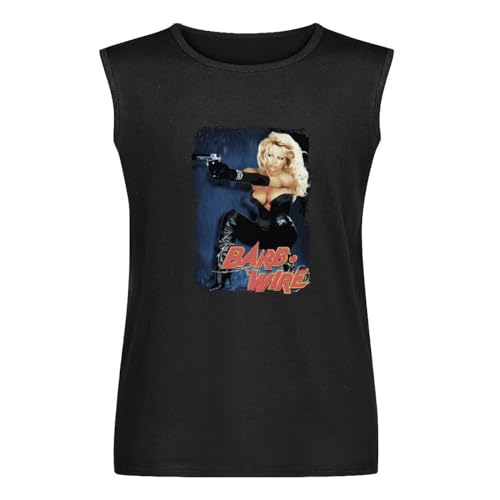 Barb Wire Cult Movie Sci Fi Pamela Anderson Comic Book Men's Vests Tank Tops O-Neck 100% Cotton Undershirts Unisex Sleeveless T-Shirt L Barb Wire Cult Movie Sci Fi Pamela Anderson Comic Book Men's Vests Tank Tops O-Neck 100% Cotton Undershirts Unisex Sleeveless T-Shirt L von Quatuor
