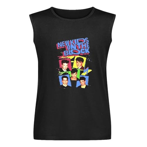 New-Kids On The-Block Design Pure Cotton Breathable Men's Vests Tank Tops O-Neck 100% Cotton Undershirts Unisex Sleeveless T-Shirt M New-Kids On The-Block Design Pure Cotton Breathable Men's Vests Tank Tops O-Neck 100% Cotton Undershirts Unisex Sleeveless T-Shirt M von Quatuor
