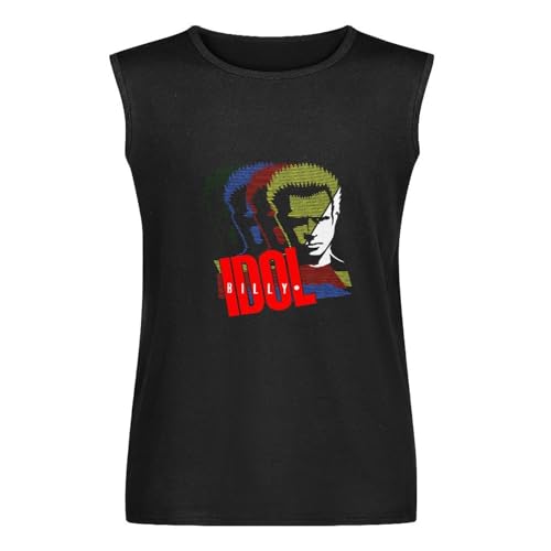 Vintage Billy Idol Punk Rock Music Men's Vests Tank Tops O-Neck 100% Cotton Undershirts Unisex Sleeveless T-Shirt XXL Vintage Billy Idol Punk Rock Music Men's Vests Tank Tops O-Neck 100% Cotton Undershirts Unisex Sleeveless T-Shirt XXL von Quatuor