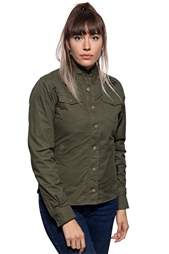 Queen Kerosin Damen Outdoor Funktionshemd Hemd Funktionsjacke Softshell Innenfutter Alive Free von Queen Kerosin