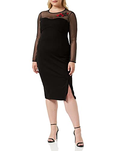 Queen Kerosin Damen Retro-Look Kleid, Schwarz, XS Queen Kerosin Damen Retro-Look Kleid, Schwarz, XS von Queen Kerosin