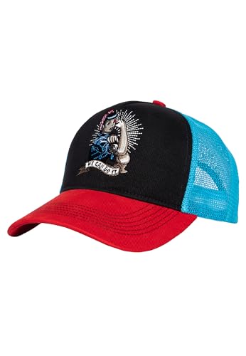 Queen Kerosin Damen Trucker Cap 50S 1950 Vintage Rockabella Rockabilly Retro Mesh Verstellbar We Can Do It von Queen Kerosin