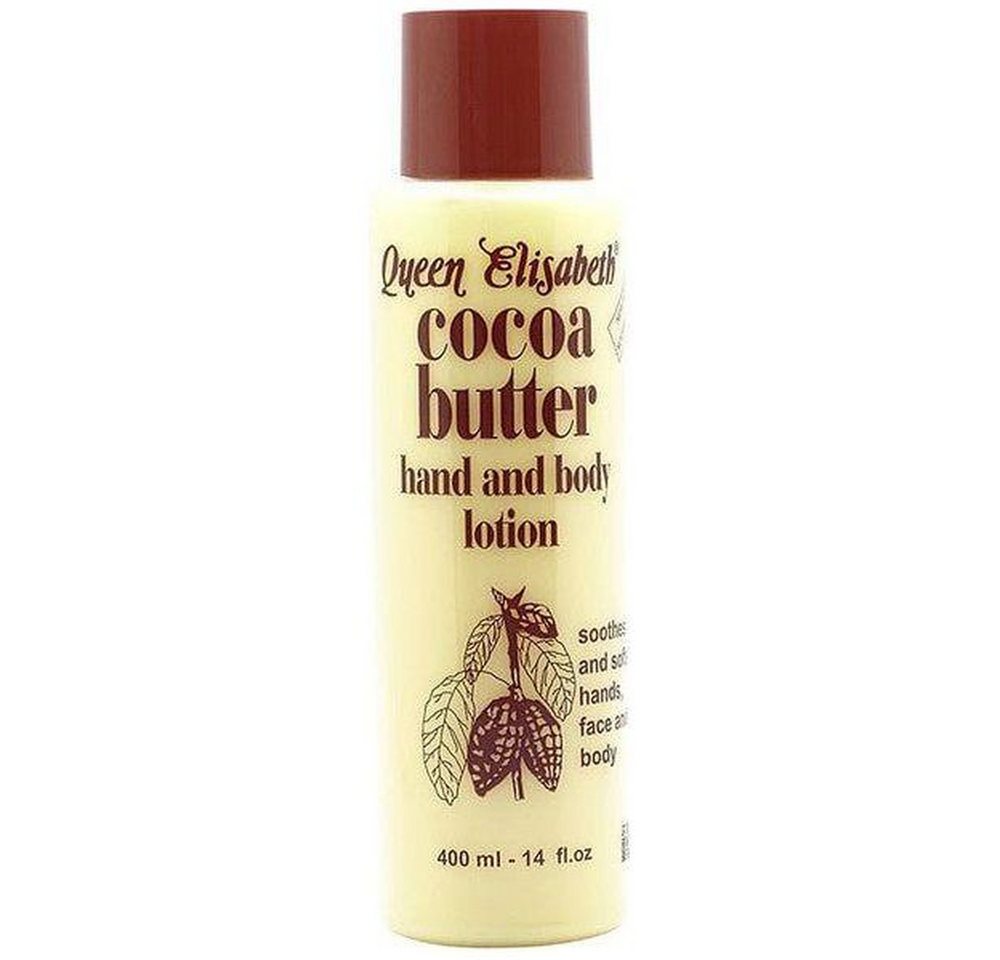 Queen Wear Körperlotion Queen Elisabeth Cocoa Butter Hand and Body Lotion 400ml von Queen Wear