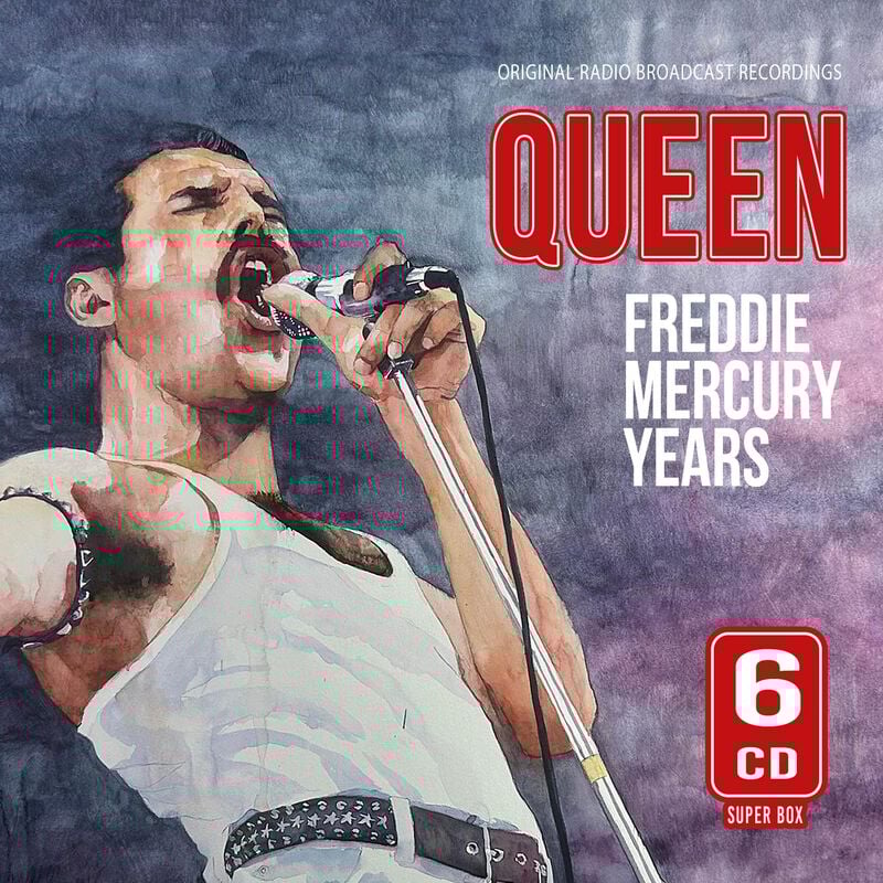 Queen Freddie Mercury Years CD multicolor Queen Freddie Mercury Years CD multicolor von Queen